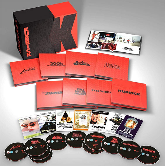 Coffret integrale Stanley Kubrick Blu ray 4K Ultra HD