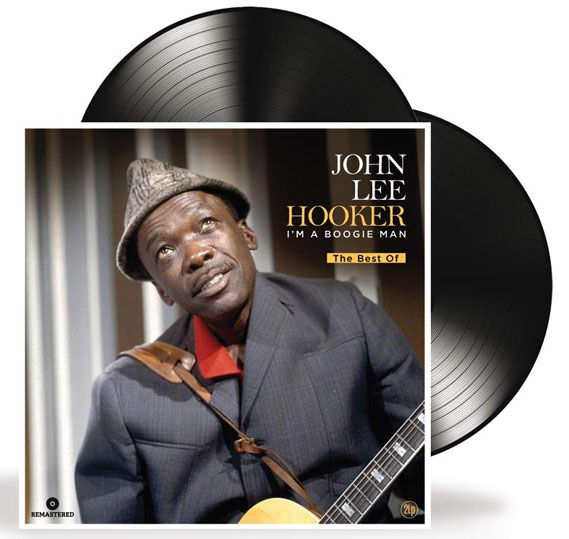 John lee hooker double vinyle lp collector 2lp i am boogie man best of greatest hits