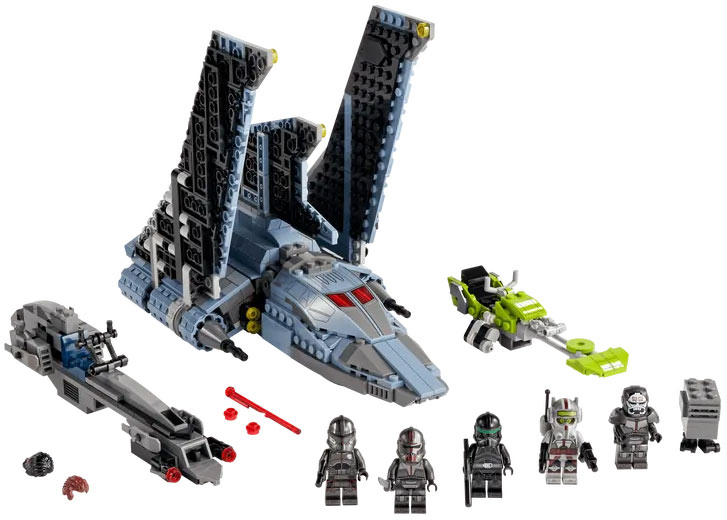 Lego 75314 Bad Batch Star Wars collection 2021