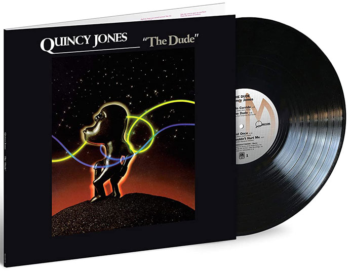 Quincy Jones the dude album Vinyle LP 180 grammes gatefold