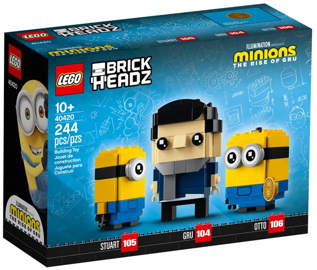 Lego brickheadz Minions 40420 rise of gru