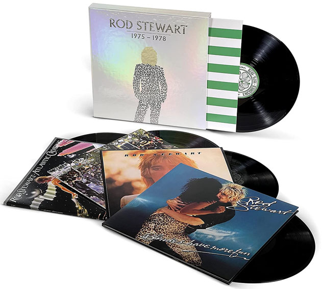 Rod stewart coffret vinyle Album 1975 1978 warner deluxe edition collector 5LP