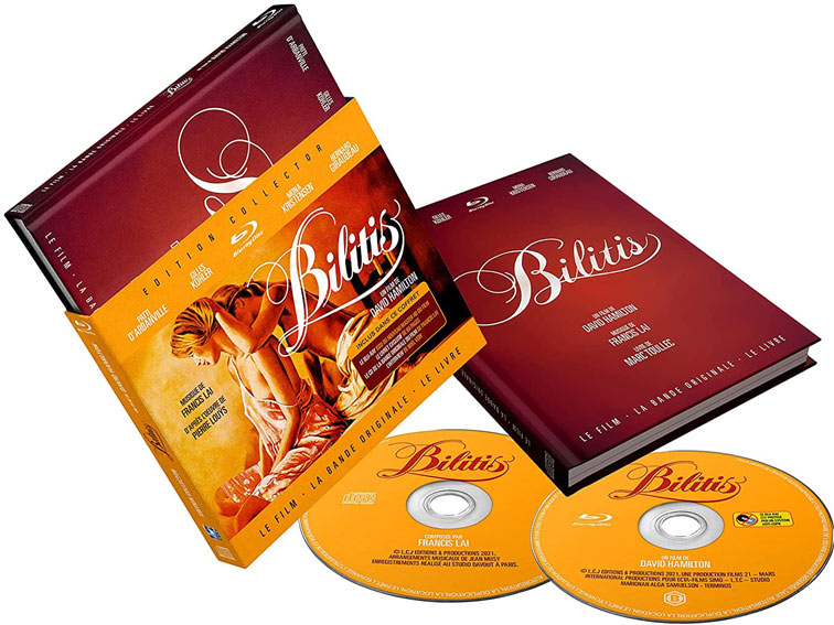 Bilitis Blu ray DVD edition collector verison restauree