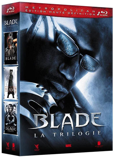Blade coffret integrale Blu ray DVD trilogie films