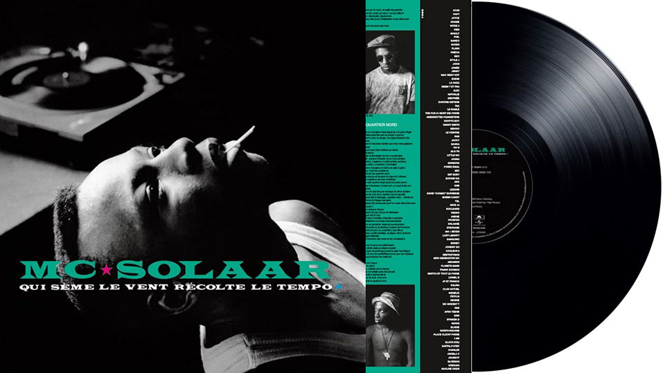 MC Solaar Qui seme le vent Vinyle LP edition 2021