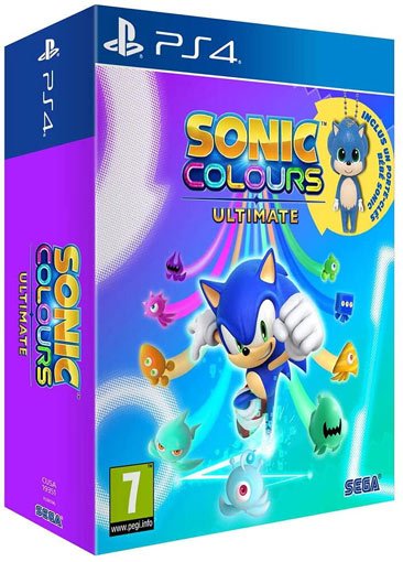 Sonic Colours PS4 2021 edition day one figurine bebe sonic