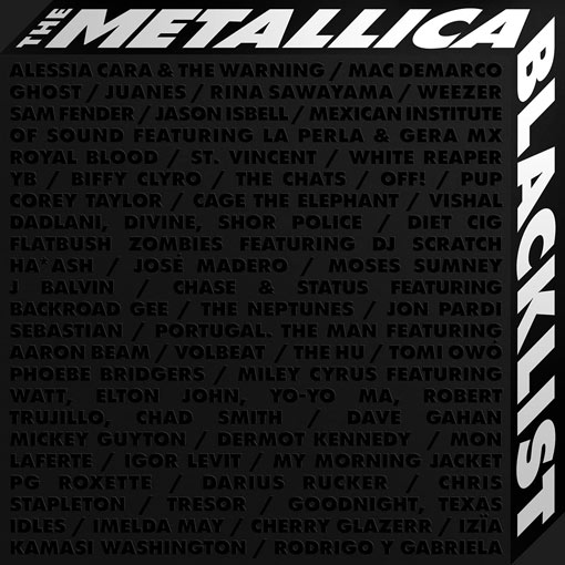 The Metallica blacklist coffret 7 Vinyles LP ou 4CD