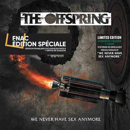The offspring Vinyle France french Guerre sou scouverture we never have sex anymore