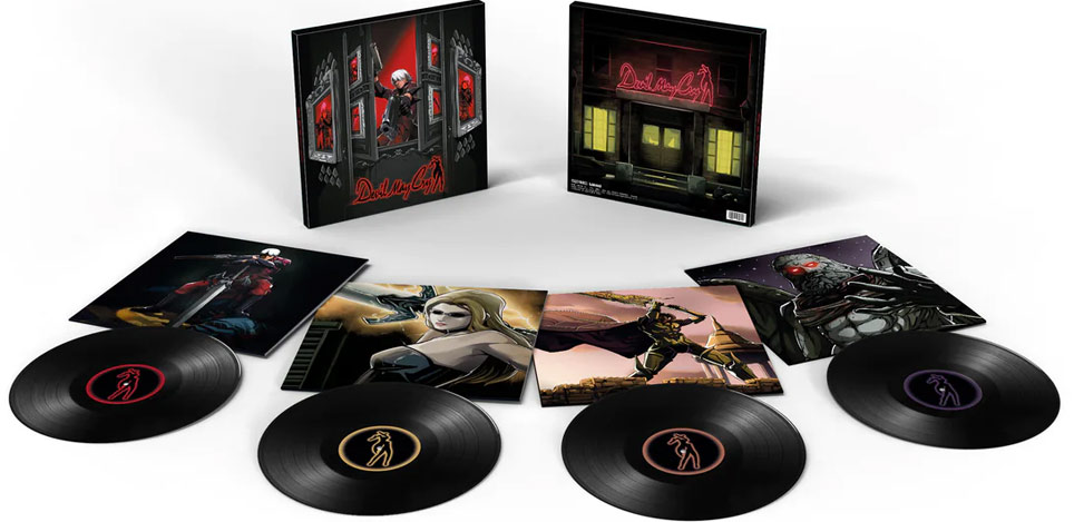 coffret collector devil may cry 2001 4 vinyl LP 4LP box ost soundtrack
