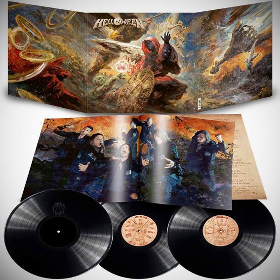 Helloween nouvel album 2021 Vinyle LP 3LP holographique
