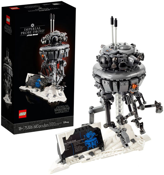 LEGO Star Wars 75306 Imperial Probe Droid collection 2021