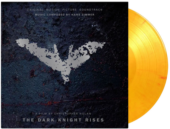 dark knight rises ost flaming coloured vinyl