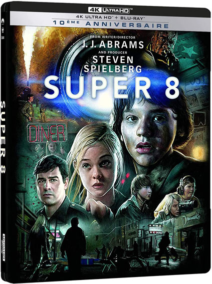 super 8 Steelbook collector Blu ray 4K Ultra HD