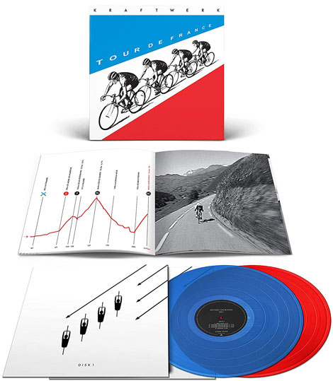 Kraftwerk ediiton limitee vinyl LP colored tour de france