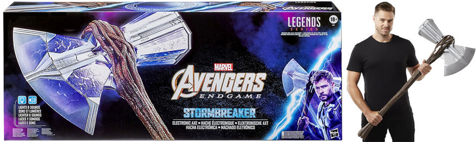 Stormbreaker hache thor marvel legends