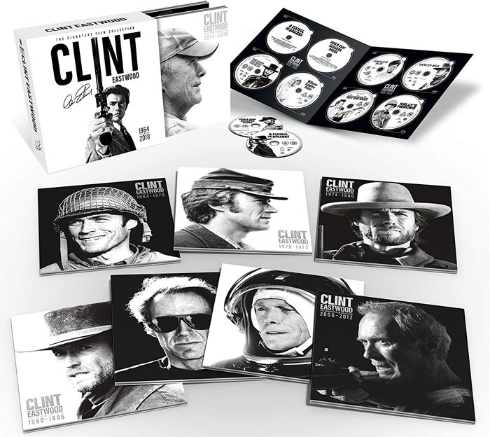 clint eastwood coffret integrale signature edition limitee Blu ray DVD