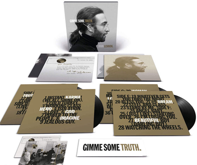 john lennon coffret Vinyle edition collector limite gimme some truth LP