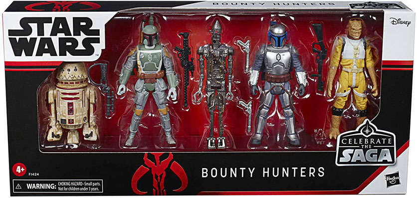 Star Wars Bounty Hunters pack figurines hasbro