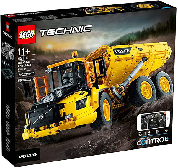 Lego 42114 Camion tombereau volvo 6x6 LEGO Technic 2020