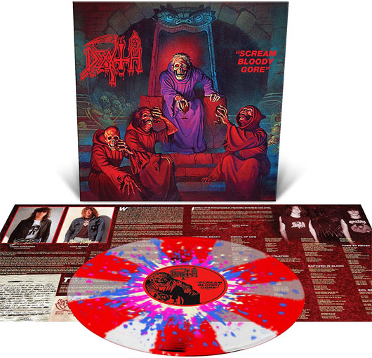 Death Scream Bloody Gore Vinyle LP colored splatter