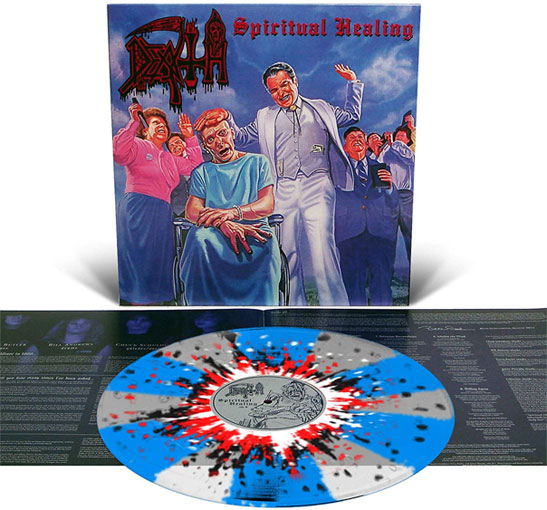 Spiritual Healing Vinyle LP Colored splatter Death