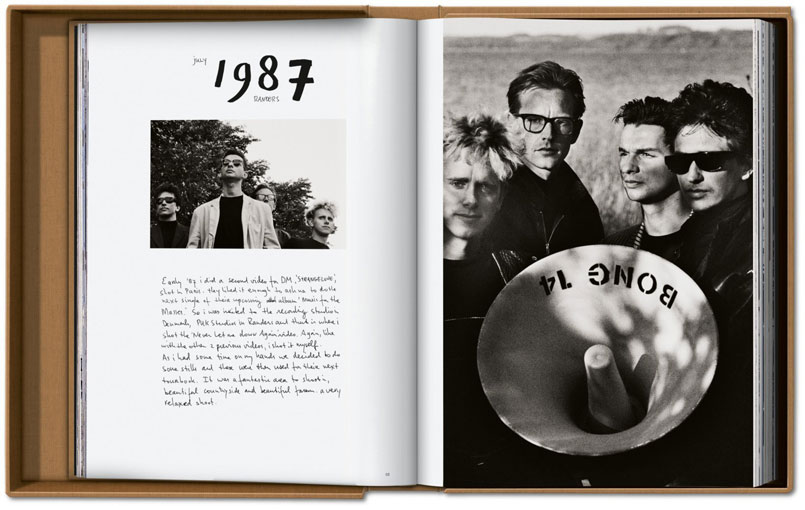 livre artbook depeche mode