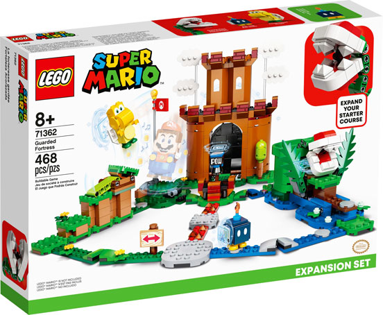 chateau lego guarded fortress LEGO Super Mario 71362