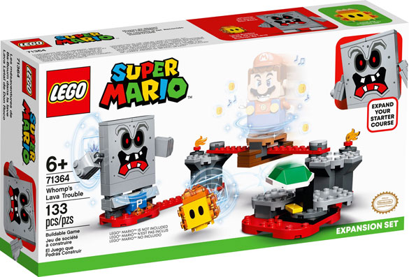 forteresse lave Whomp LEGO Super Mario 71364