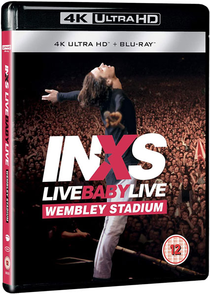 INXS live baby live wembley stadium Blu ray 4K 2020