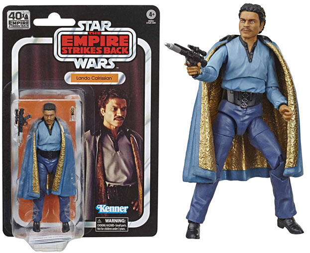 Lando calrissian figurine star wars black series 40th anniversary empire contre attaque