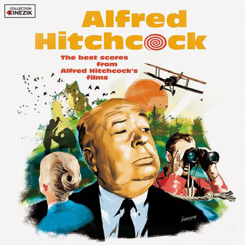 Collection vinyle cinezik Alfred Hitchcock OST bande originale