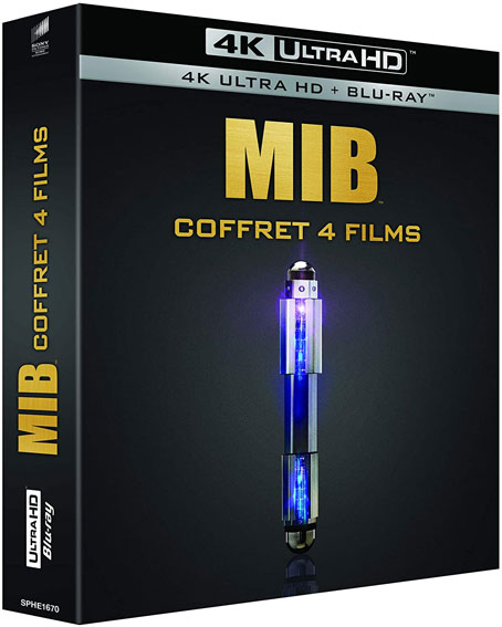 Integrale MIB Men in black 4 film bluray 4k ultra hd