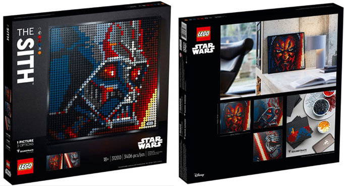 Lego art Star Wars tableau 31200