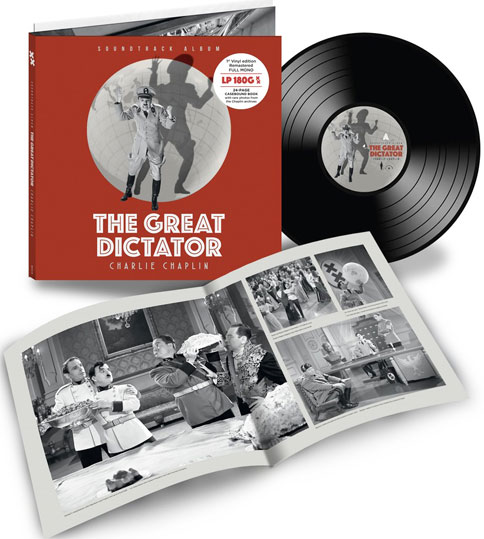 bande originale chaplin dictateur great dictator vinyle LP edition