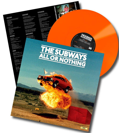 All or nothing the subways Vinyle LP edition limitee 2020