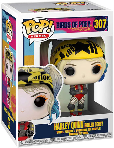 Harley Quinn Roller Derby figure margo robbie funko pop