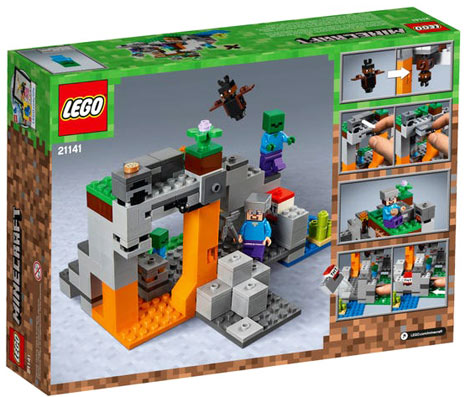 Lego minecraft 21141 nouveaute grotte zombie