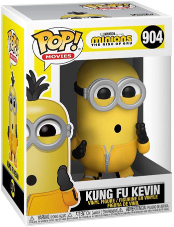 Kung fu kevin figurine minions 2 funko pop