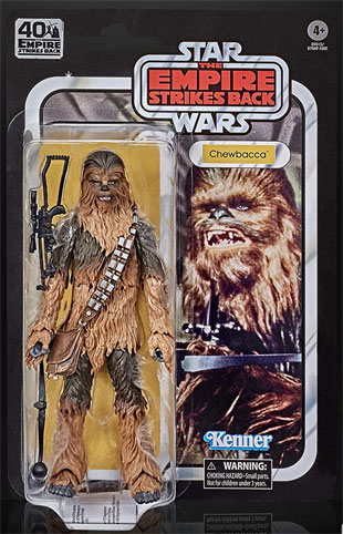 Chewbacca figurine collector 40th empire strike back kenner
