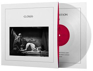 Closer 40th Anniversary Edition Limitee Vinyle Transparent