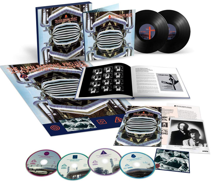 Alan parson project Coffret collector deluxe Ammonia avenue CD Vinyle Blu ray