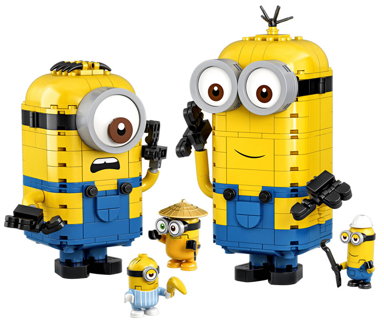 Lego les minions figurine construire 2020 achat idee cadeau