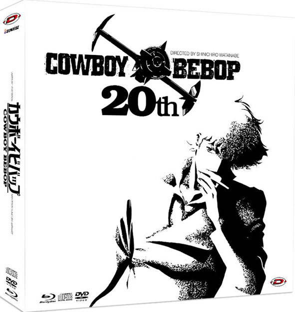 Cowboy bebop coffret collector 20th edition Blu ray DVD Artbook