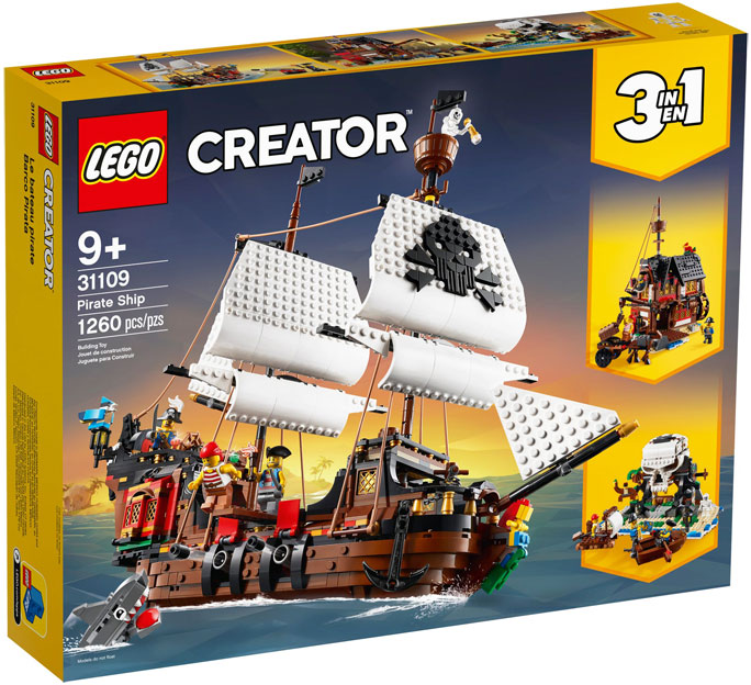 Lego bateau Pirate 31109 LEGO Creator