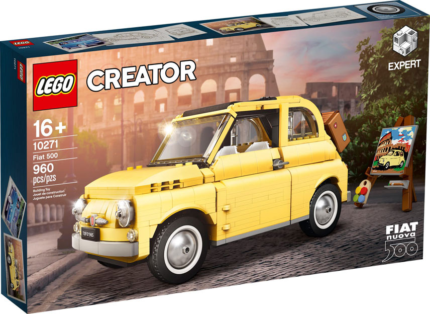 Voiture Lego Fiat 500 Creator 10271