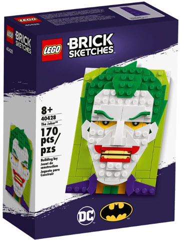 Lego batman joker 40428 Brick Sketches
