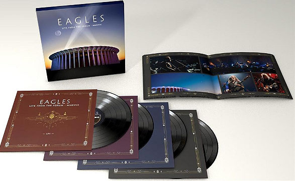 nouvel album live eagles MMXVIII Vinyle LP Bluray DVD