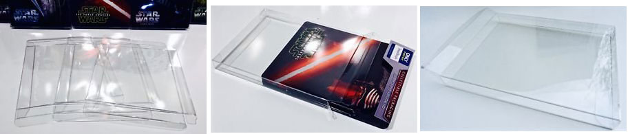 10 Housses de protection / Pochettes / Protecteurs Blu-ray Steelbook  Premium Steel Defender GP1 -  France