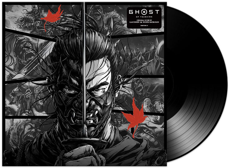 ghost of tsushima Vinyle LP collector edition