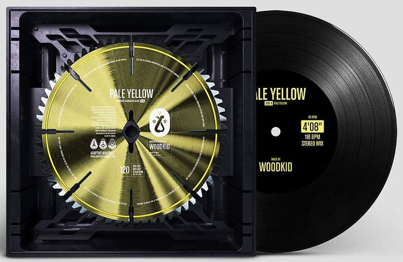 Pale Yellow Woodkid edition limitee Vinyle LP single 2020